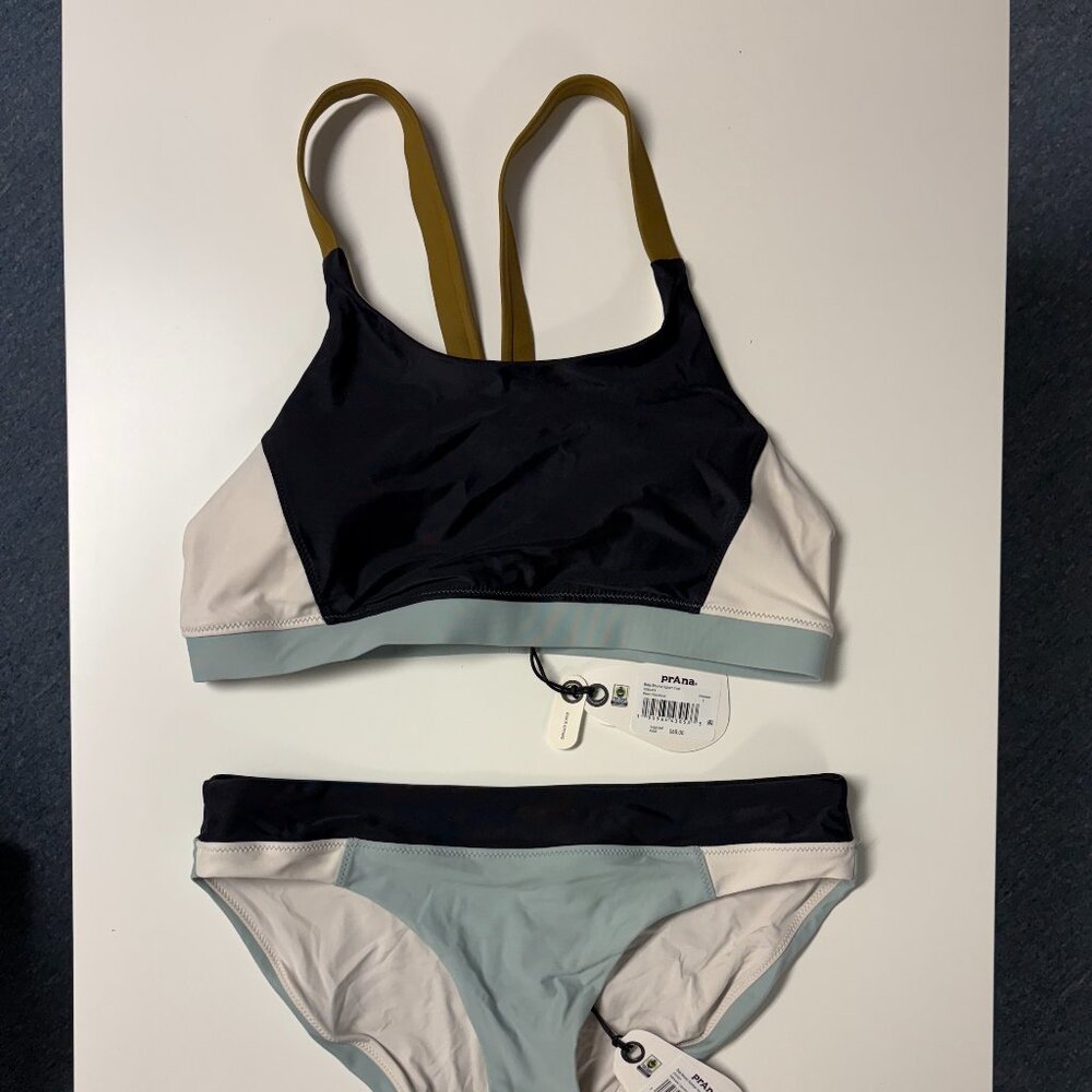 prAna Baja Bound Sport Swimsuit TOP ONLY, size L, NWT